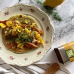 paratha met oesterzwammen