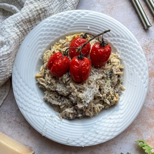 orzo met champignon