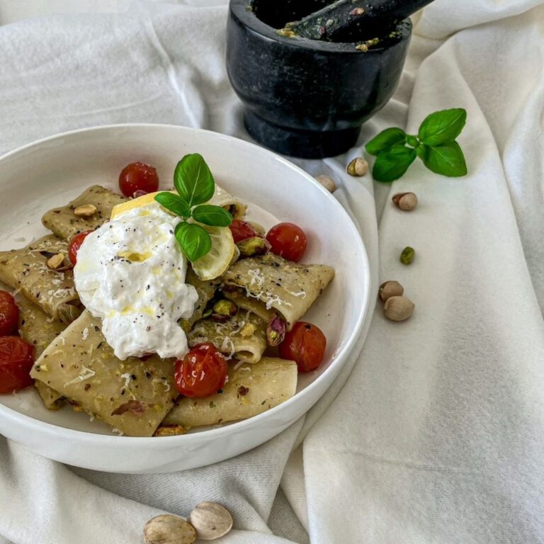 pasta pistachepesto