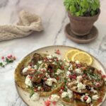 paratha aubergine