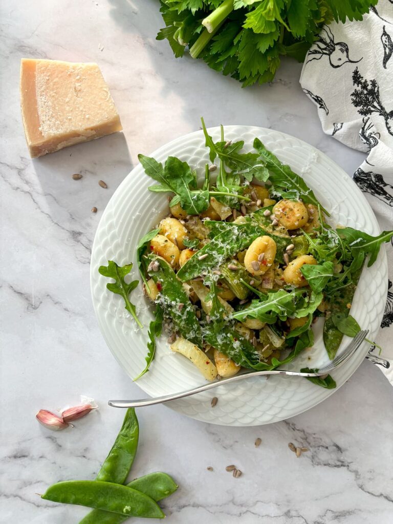 gnocchi met pesto
