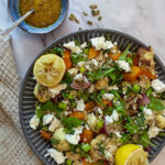 herfstsalade met pompoen