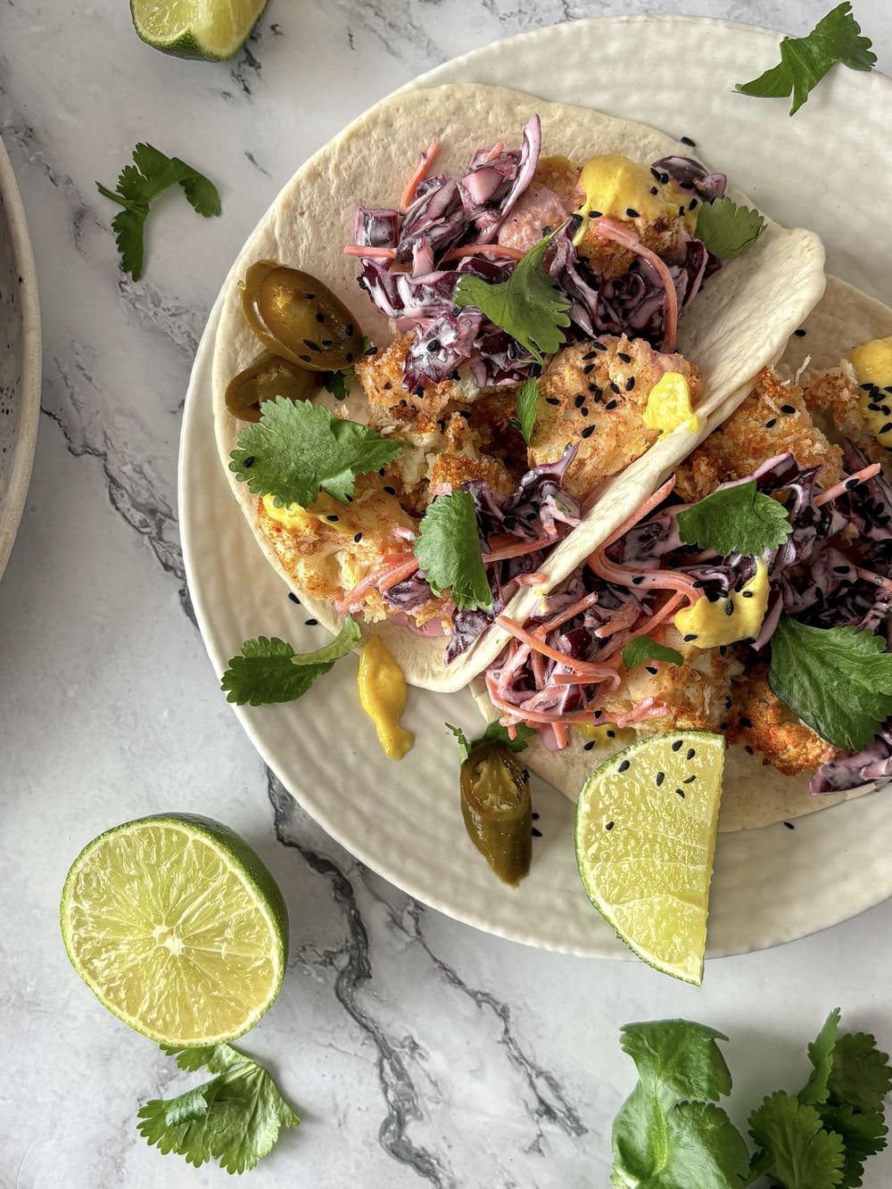 Crispy bloemkool wraps met aioli Groen Fatsoen