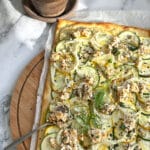 courgette flammkuchen