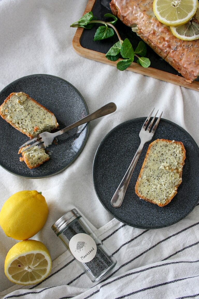 Citroen-maanzaadcake
