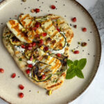 naanbrood met courgette