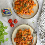 vegetarische tonijn pasta
