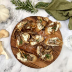 bruschetta met oesterzwammen