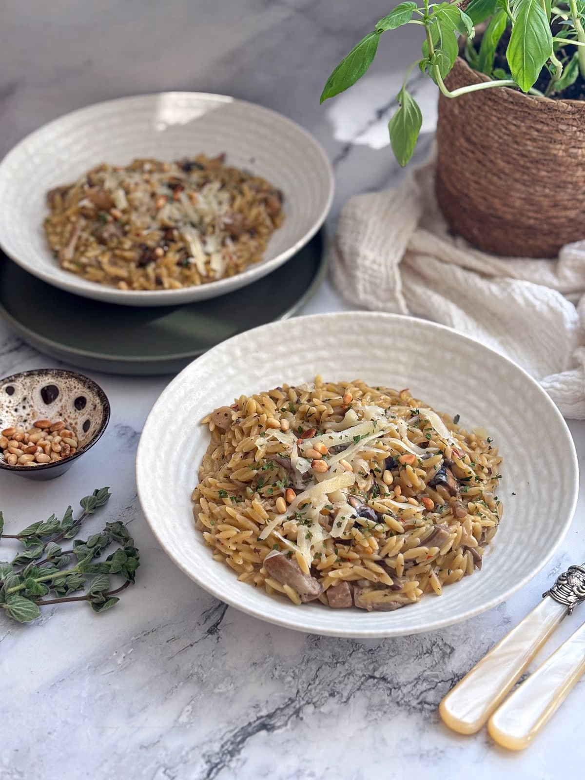 truffel orzo