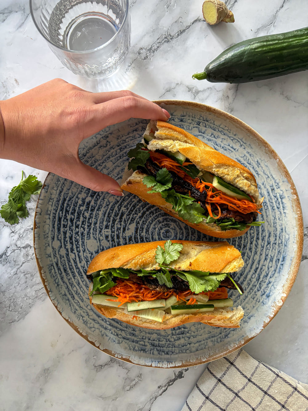 portobello banh mi