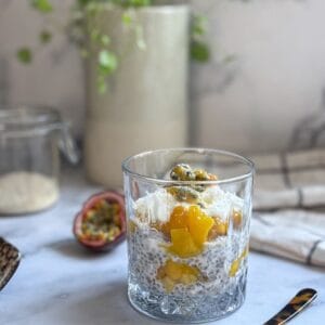 mango kokos chiapudding