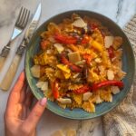 pasta met gegrilde groenten