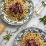 paddenstoelen orzo