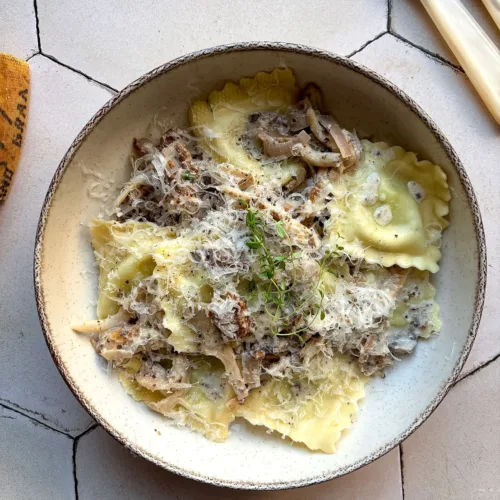 truffel ravioli