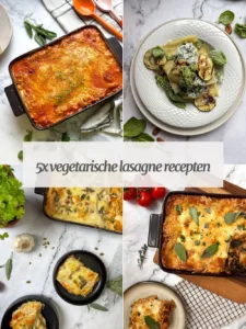 vegetarische lasagne recepten