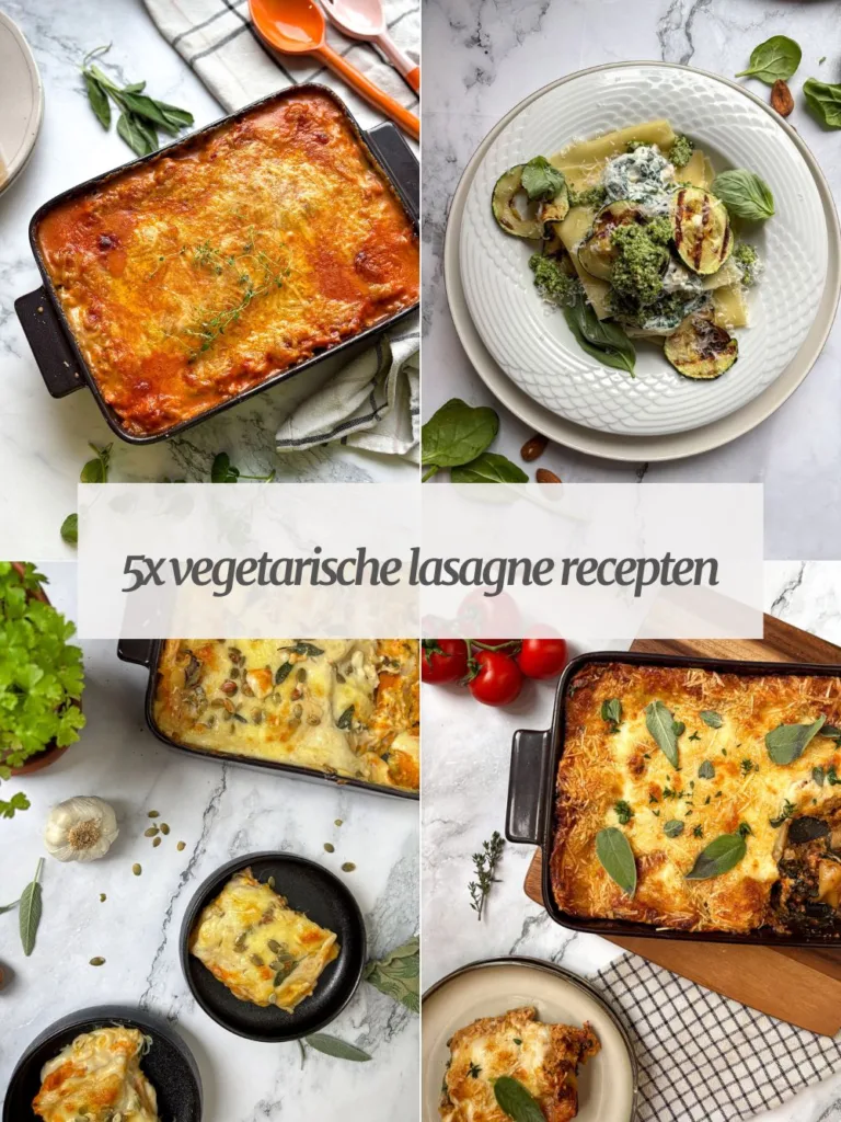 vetarische lasagne recepten