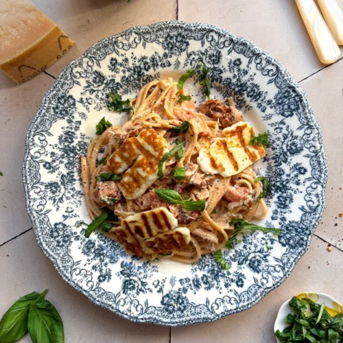 marry me halloumi pasta