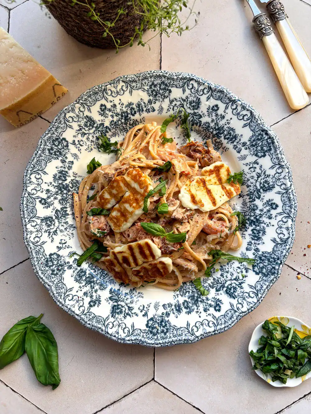 marry me halloumi pasta