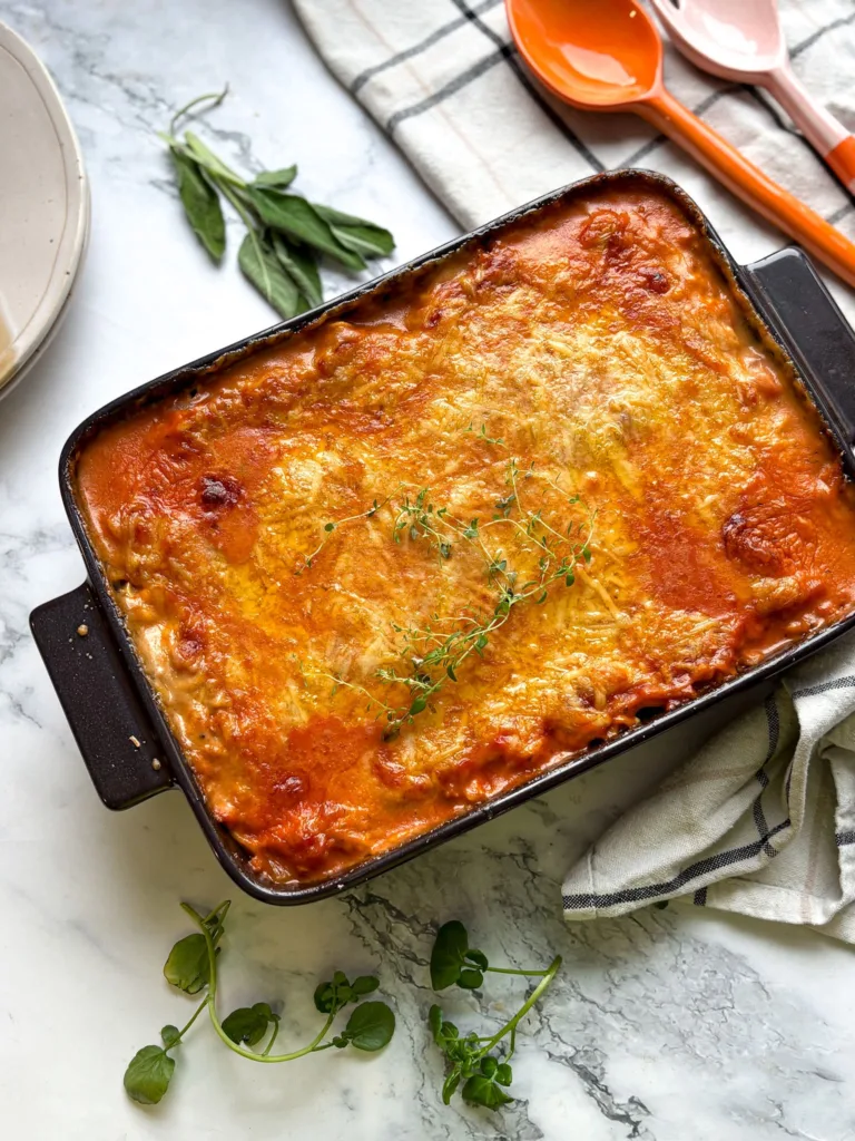 vegetarische lasagne bolognese