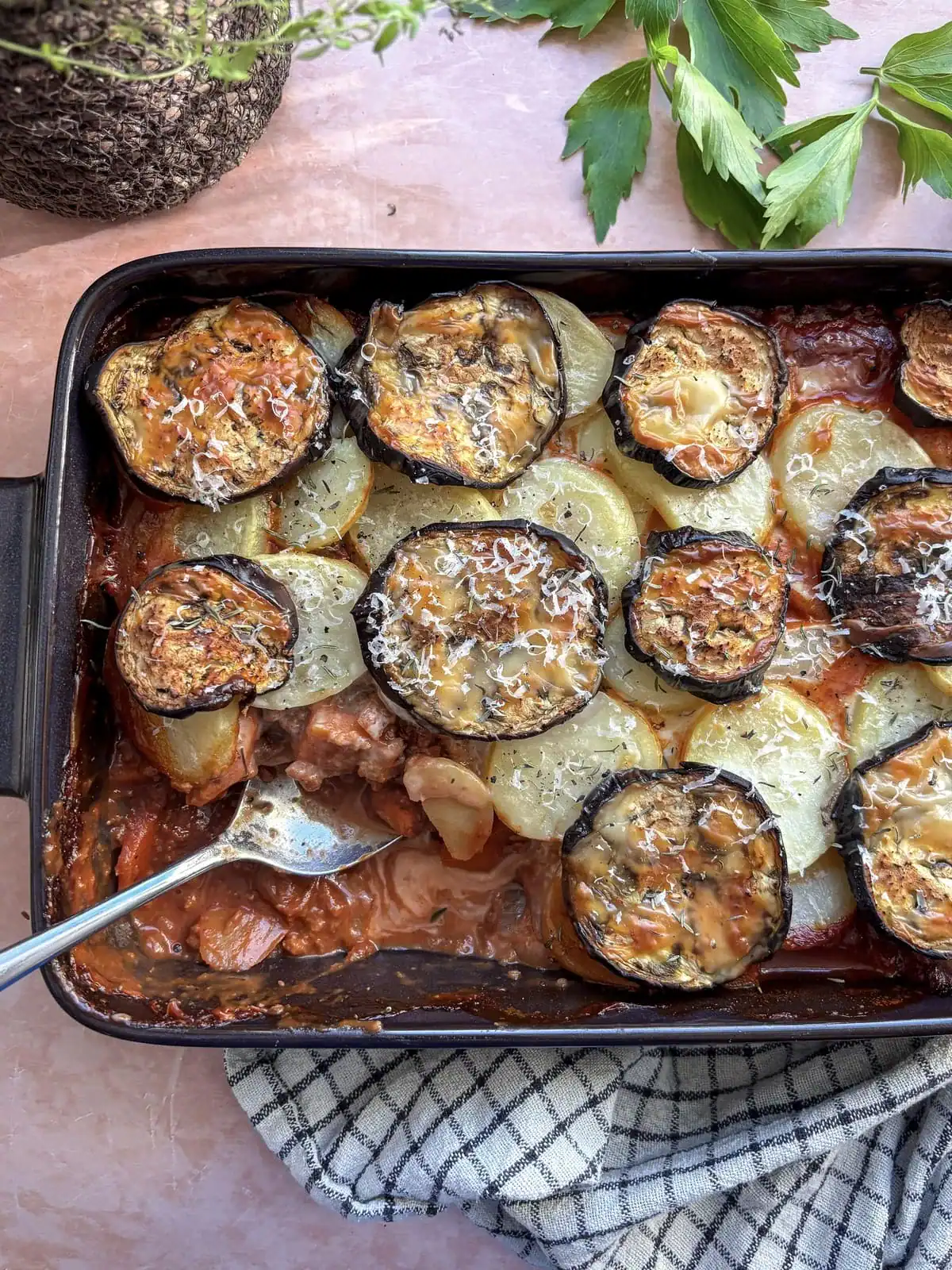 vegetarische moussaka