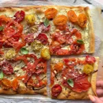 flammkuchen met tomaat