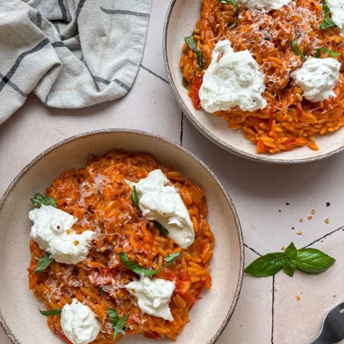 gochujang orzo