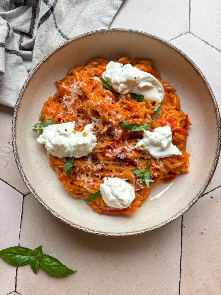 gochujang orzo
