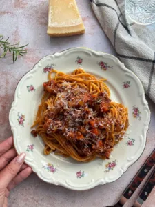 vegetarische spaghetti bolognese