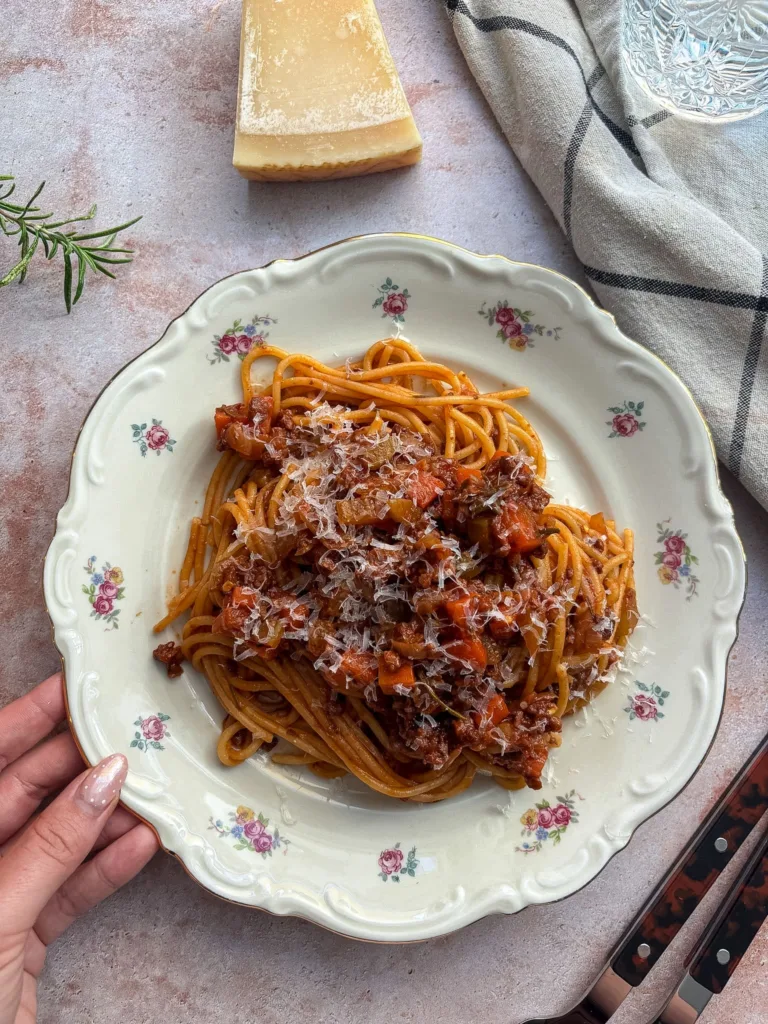 vegetarische spaghetti bolognese